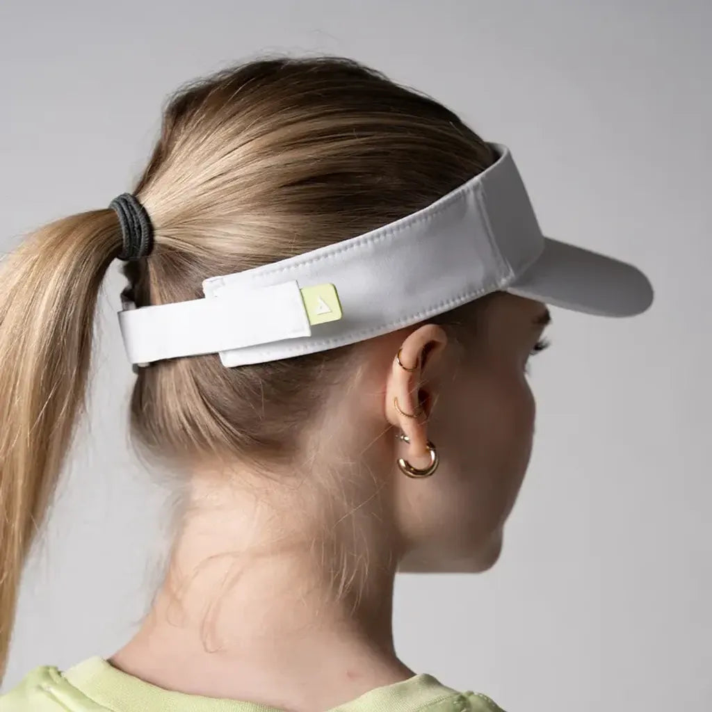 Joola Printed Brim Visor (WHITE/SERPENTINE) S/M
