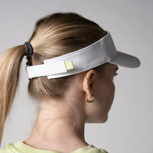 Joola Printed Brim Visor (WHITE/SERPENTINE) S/M