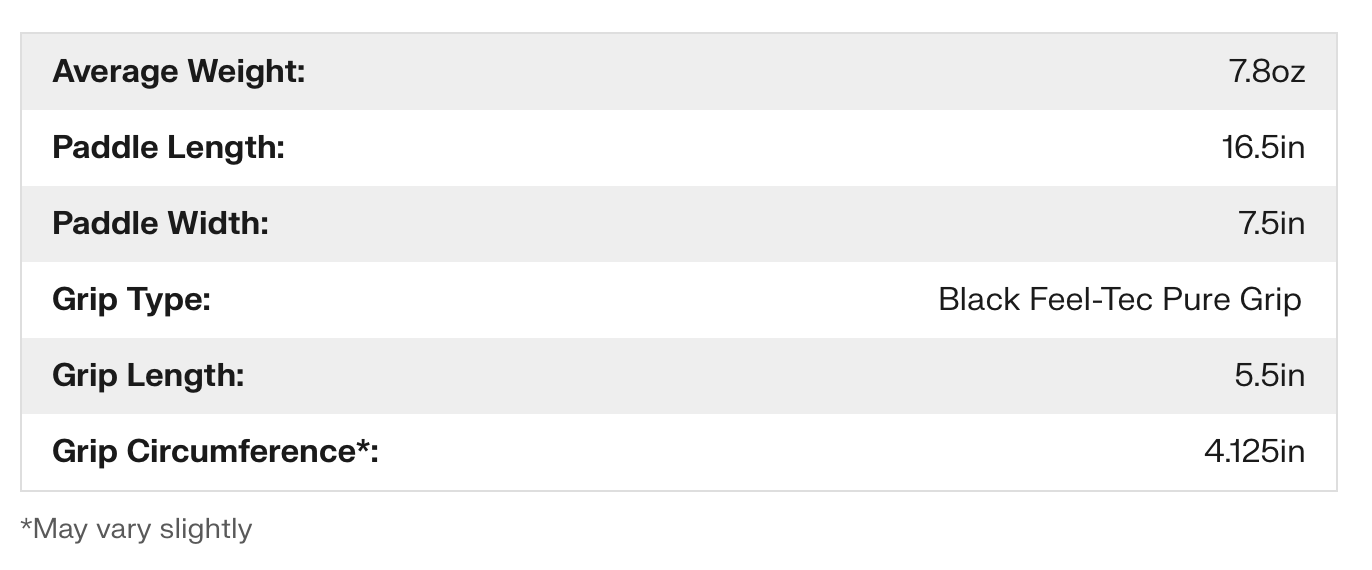 JOOLA Perseus 3S Dual 14mm Pickleball Paddle
