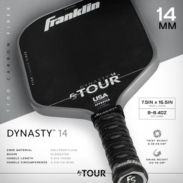 Franklin FS Tour Dynasty Pickleball Paddle Series