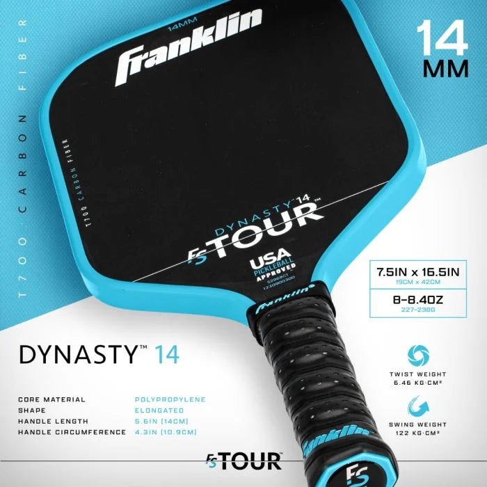 Franklin FS Tour Dynasty Pickleball Paddle Series