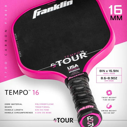 Franklin FS Tour Tempo Pickleball Paddle Series