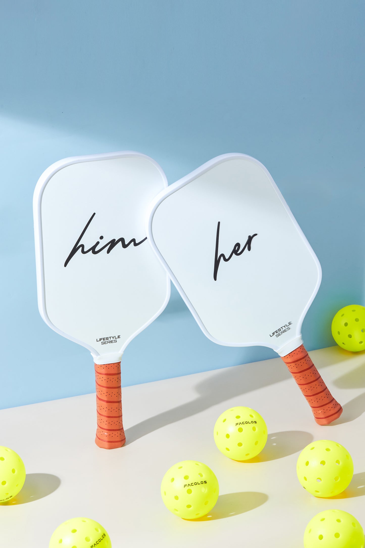 Facolos Pickleball Paddle Lifestyle Series - Couple Collection 16mm