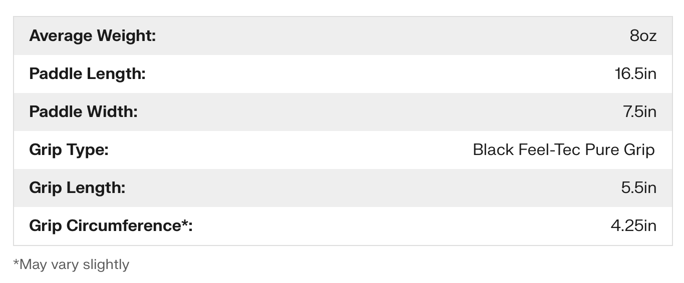 JOOLA Perseus 3S Dual 16mm Pickleball Paddle